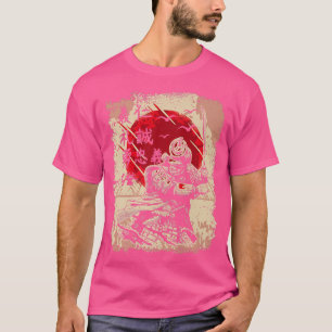 T-shirt Japonais Samurai Guerrier Bushido Code, Swordsman