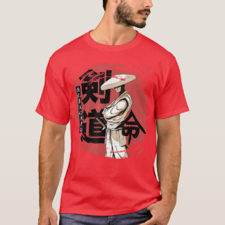T-shirt Japonais Samurai Kendo Arts martiaux Ronin Aesthet