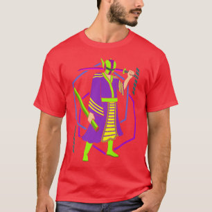 T-shirt Japonais Samurai Vintage Fun Samurai Geisha Art Gr