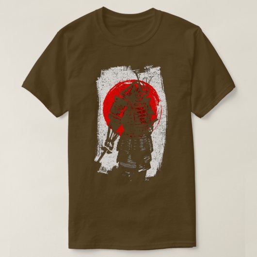 T-shirt Japonais Samurai Warrior 2 (Design devant)