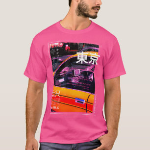 T-shirt Japonais Tokyo Cyberpunk Art Streetwear