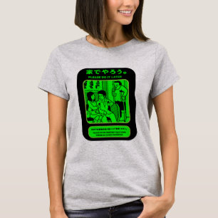 T-shirt Japonais Tokyo Métro Publicité