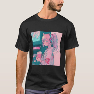 T-shirt Japonaise Anime Girl