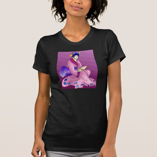 T-shirt Japonaise Lecture (Devant)