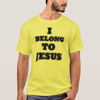 T-shirt J'appartiens à Jésus