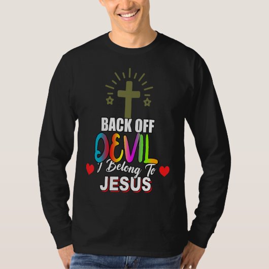 T-shirt J'Appartient À Jésus Chrétien Sarcastique (Devant)
