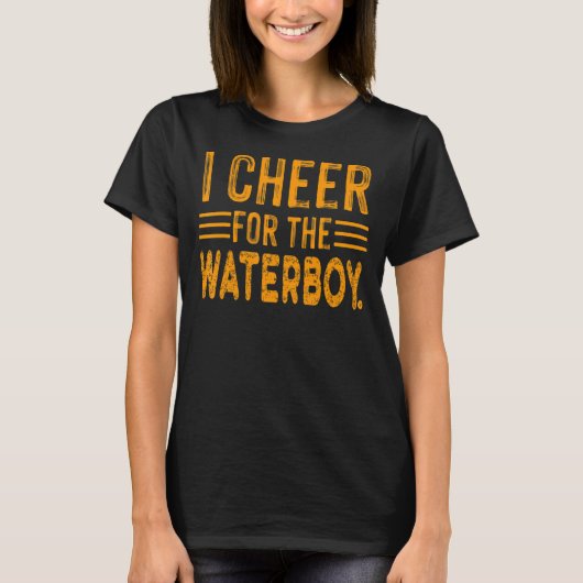 T-shirt J'applaudis pour Offensive Waterboy (Devant)