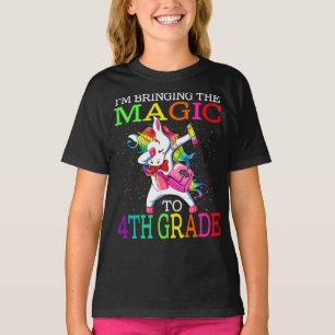 T-shirt J'apporte la magie à la licorne de 4e année