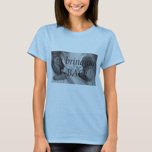 T-shirt J'apporte V-BACk (Devant)
