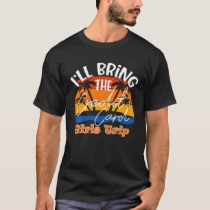 T-shirt J'Apporterai La Carte De Crédit, Drôle Voyage Fill