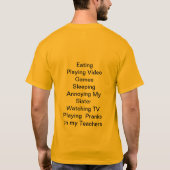 T-shirt J'apprécie. (Dos)