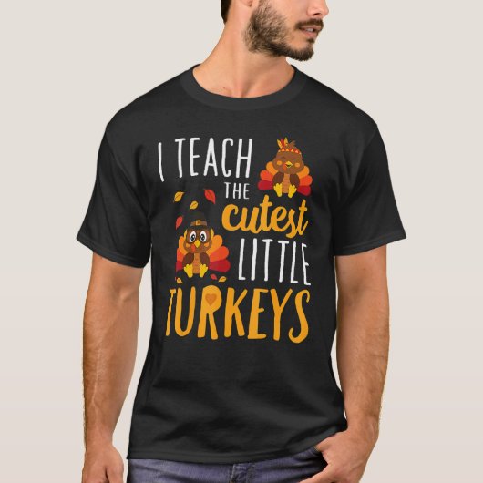 T-shirt J'Apprends À L'École Des Petites Dindons Les Plus  (Devant)