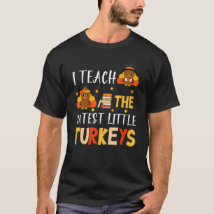 T-shirt J'Apprends À L'École Des Petites Dindons Les Plus