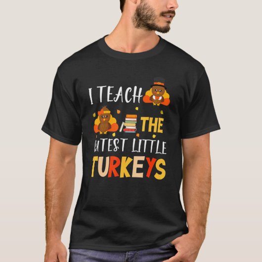 T-shirt J'Apprends À L'École Des Petites Dindons Les Plus (Devant)