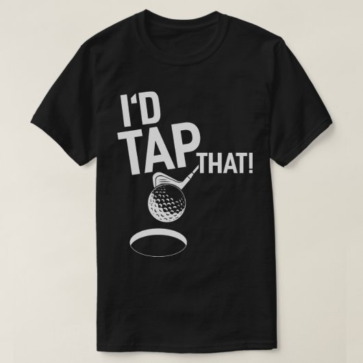 T-shirt J'Appuie Sur Ce Golf (Design devant)