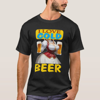 T-shirt Jardin à bière Chapiteau à bière Costume d'Oktober