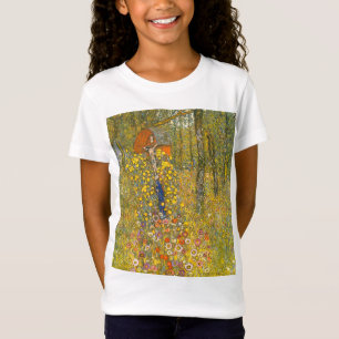 T-Shirt Jardin agricole Gustav Klimt avec Crucifix