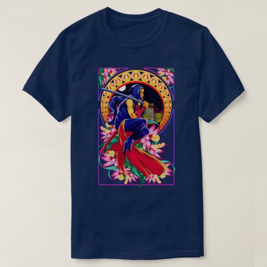 T-shirt Jardin Art Nouveau (Design devant)