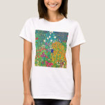 T-shirt Jardin aux fleurs, Gustav Klimt<br><div class="desc">Gustav Klimt (14 juillet 1862 - 6 février 1918) était un peintre symboliste autrichien et l'un des membres les plus en vue du mouvement de la sécession de Vienne. Klimt est réputé pour ses peintures, peintures murales, croquis et autres objets d'art. Outre ses oeuvres figuratives, qui comprennent des allégories et...</div>