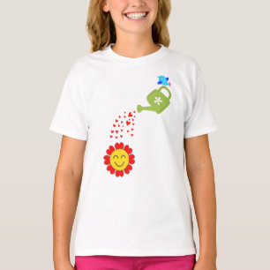 T-shirt Jardin aux fleurs printanières