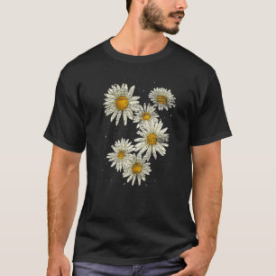 T-shirt Jardin botanique Fleur de marguerite Fleurs de fle