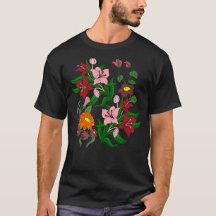 T-shirt Jardin botanique Fleur Floraison Jardin Fleur sauv