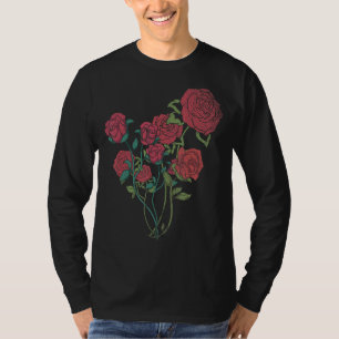 T-shirt Jardin botanique Fleurs fleuris Nature Roses Bota