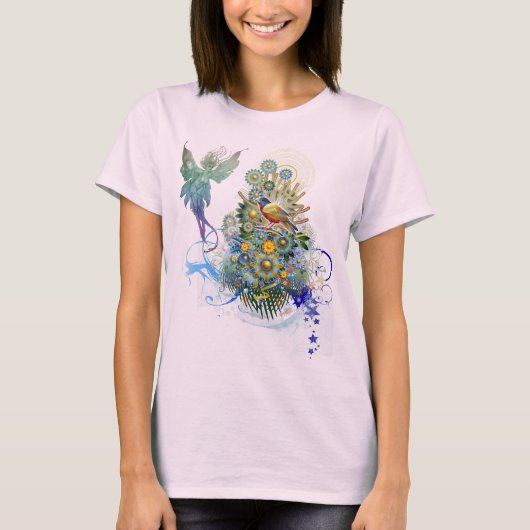 T-shirt Jardin céleste (Devant)