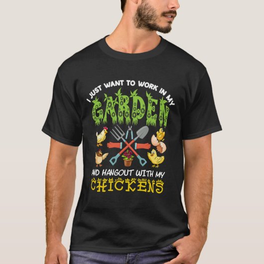 T-shirt Jardin d'argent (Devant)