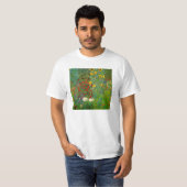 T-shirt Jardin de ferme de Gustav Klimt avec des (Devant entier)