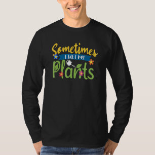 T-shirt Jardin de fleurs Jardin jardinage jardiniers ou pl