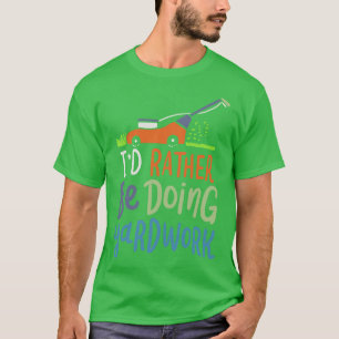 T-shirt Jardin de gazon