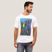 T-shirt Jardin de grenouille d'arbre (Devant entier)