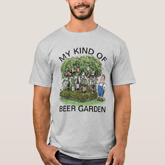 T-shirt Jardin de la bière (Devant)