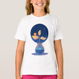 T-shirt Jardin de la Chouette de nuit Mystic Bloom
