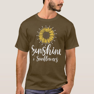 T-shirt Jardin de la maison de tournesol - Jardin de jardi