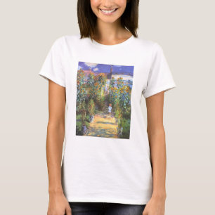 T-shirt Jardin de l'artiste à Vetheuil - Claude Monet