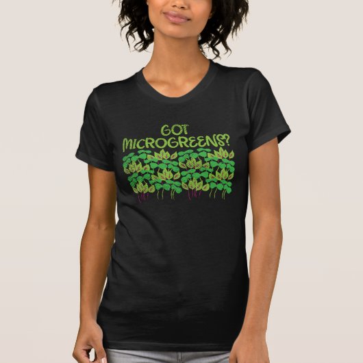 T-shirt Jardin de Microgreens (Devant)