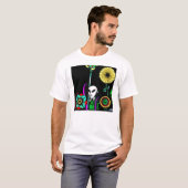 T-shirt Jardin de Spirograph (Devant entier)