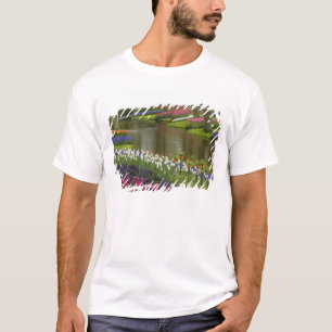 T-shirt Jardin de tulipes et de jacinthes, Keukenhof Garde