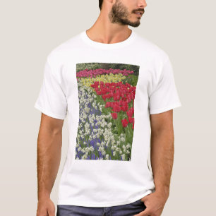 T-shirt Jardin de tulipes et de jonquilles, Jardins de Keu