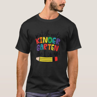 T-shirt Jardin D'Enfants Attention Maternelle Ici Je Viens