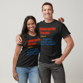 T-shirt Jardin D'Enfants Définition Enseignant S'Amuser Re (Unisexe)