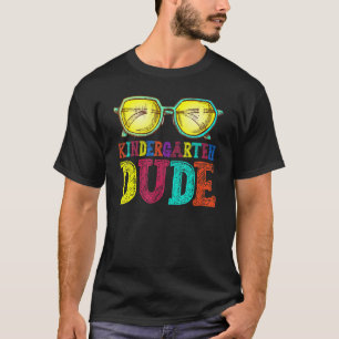 T-shirt Jardin D'Enfants Mec Retour À L'École Premier Jour