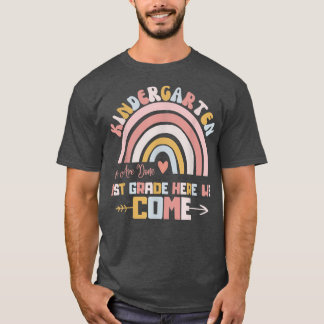 T-shirt Jardin D'Enfants Nous Avons Terminé 1Ème Année Ici