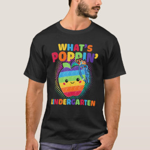 T-shirt Jardin d'enfants Pop It Fidget Toy What's Poppin B