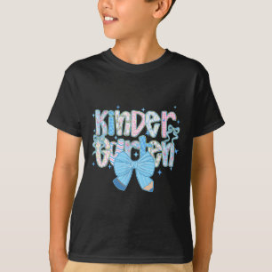 T-shirt Jardin d'enfants Préparatoire Fleurs Retour à l'éc