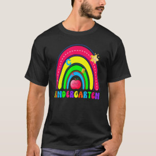 T-shirt Jardin D'Enfants Retour À L'École Filles Garçons P