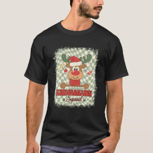 T-shirt Jardin d'enfants Rinder Noël Noël Noël Noël Noël S