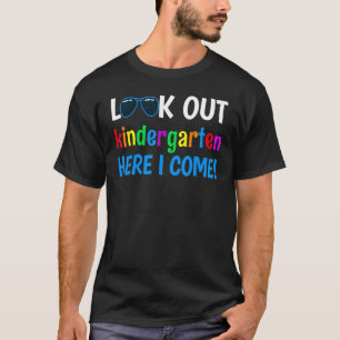 T-shirt Jardin d'enfants Vêtements garçons Regardez dehors